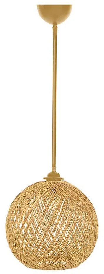 Lampadario su corda JUTE 1xE27/60W/230V beige