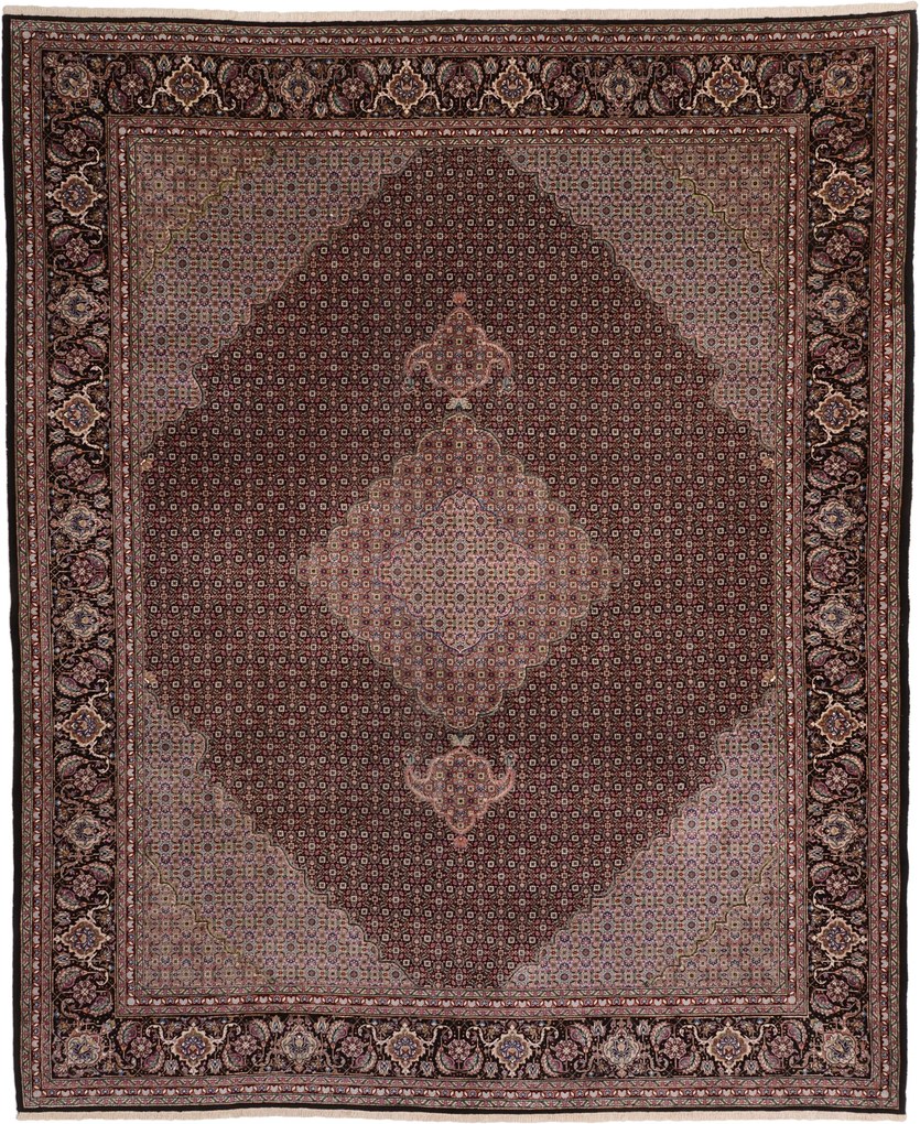 Tabriz Tappeto persiano 320 x 270 (Iran) Annodato A Mano