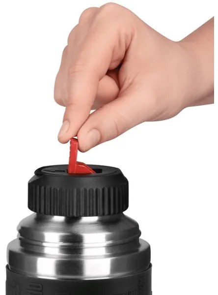 Tefal - Thermos con tazza 1 l SENATOR acciaio inossidabile/nero