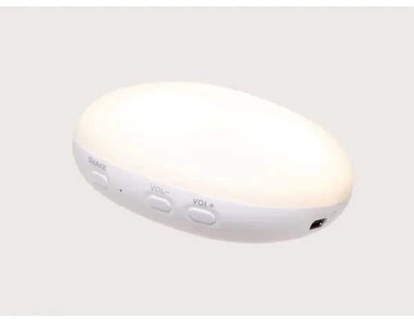 Moonie - Compagno di coccole con melodia e luce orsacchiotto 2.0 organic polar