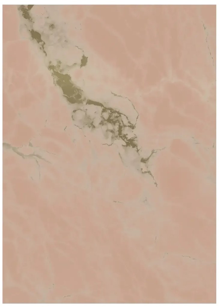 KEK Amsterdam Wandbild Golden Marble Gold 6 - M