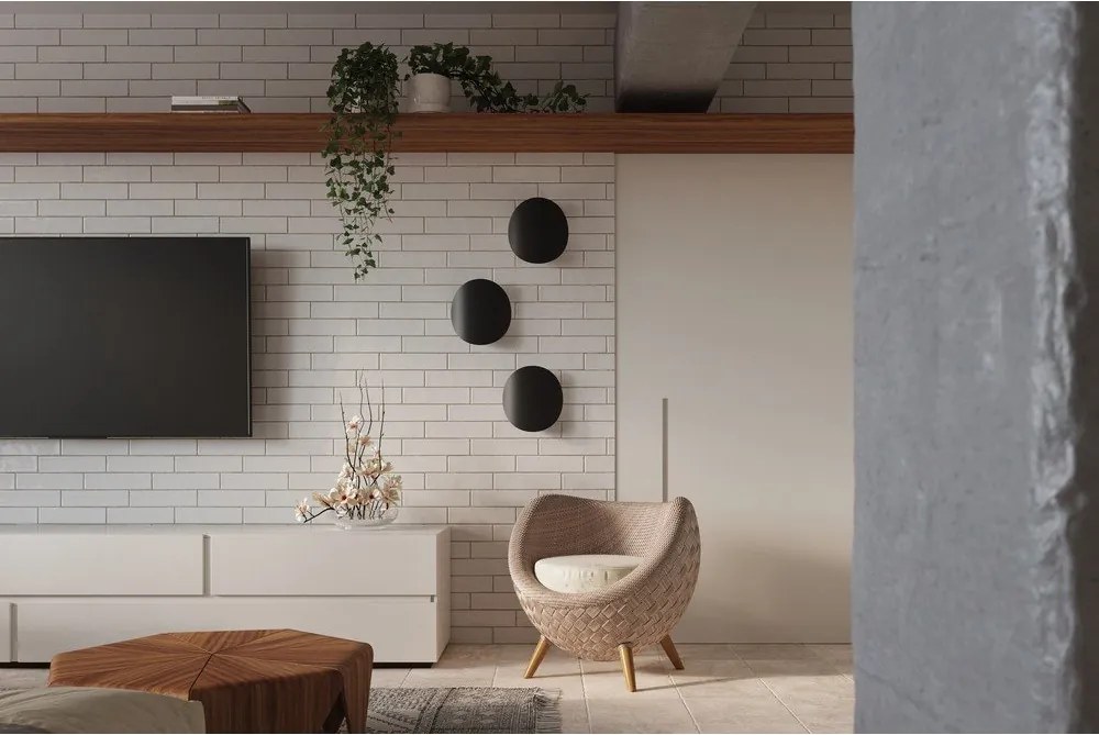 Lampada da parete nera Junker - Sollux