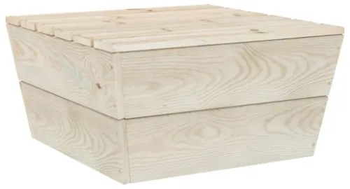 Set Divani da Giardino su Pallet 6 pz con Cuscini Legno Abete