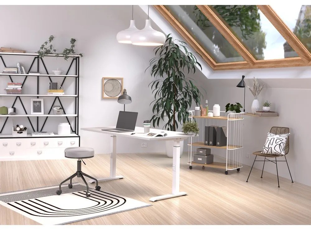 Tavolo da lavoro ad altezza regolabile 80x120 cm Downey - Germania