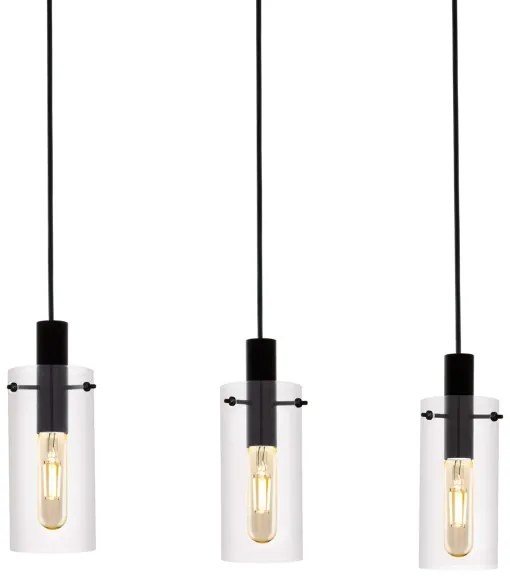 Eglo 97367 - Lampadario a sospensione con filo MONTEFINO 3xE27/60W/230V