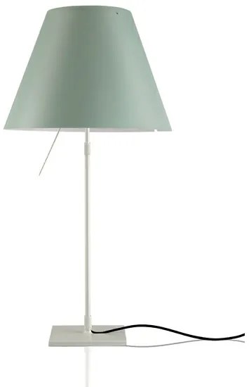 Luceplan - Costanza Lampada da Tavolo Alu/Comfort Green Luceplan