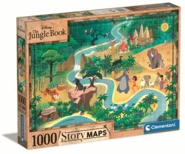 Puzzle Clementoni The jungle book 1000 Pezzi