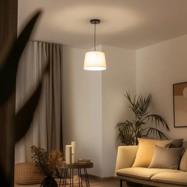 Brilagi - Lampadario LED su cavo CERIA 1xE27/40W/230V Ø 30 cm beige