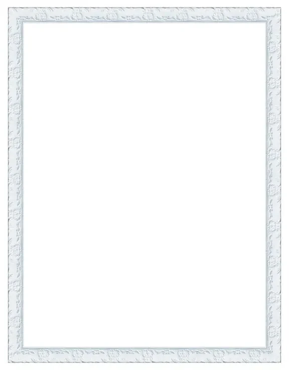 Cornice INSPIRE Sylvia bianco opaco per foto da 60x80 cm