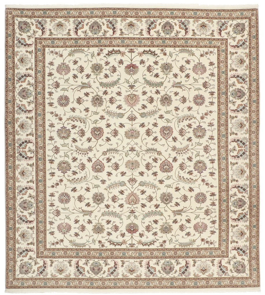 Tabriz Tappeto 260 x 290 (Iran) Annodato A Mano