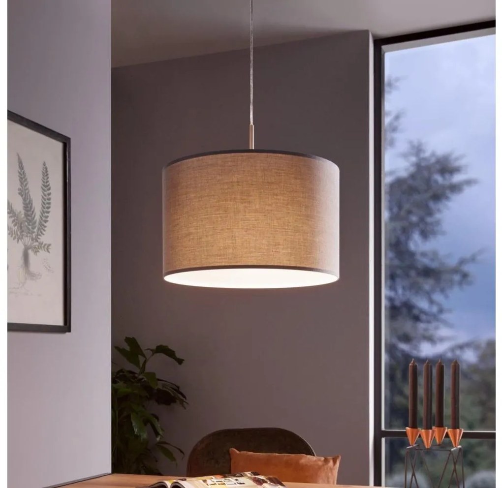 Eglo 31573 - Lampadario a sospensione con filo PASTERI 1xE27/60W/230V