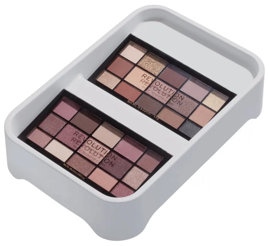 Cestino grigio per il trucco Eco Bin, 28,12 x 19,23 cm - iDesign