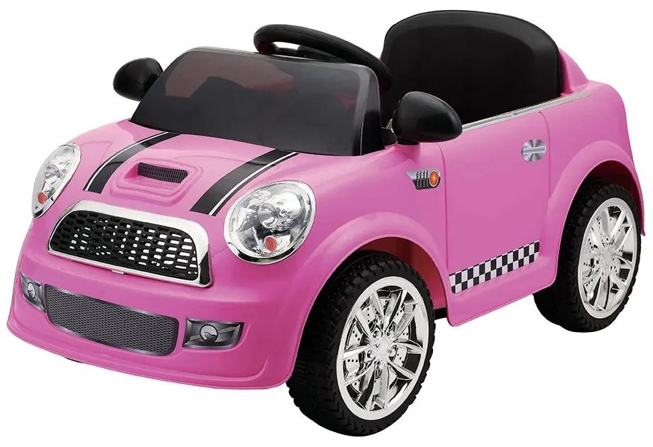 Macchina Elettrica per Bambini 12V Kidfun Mini Car Rosa
