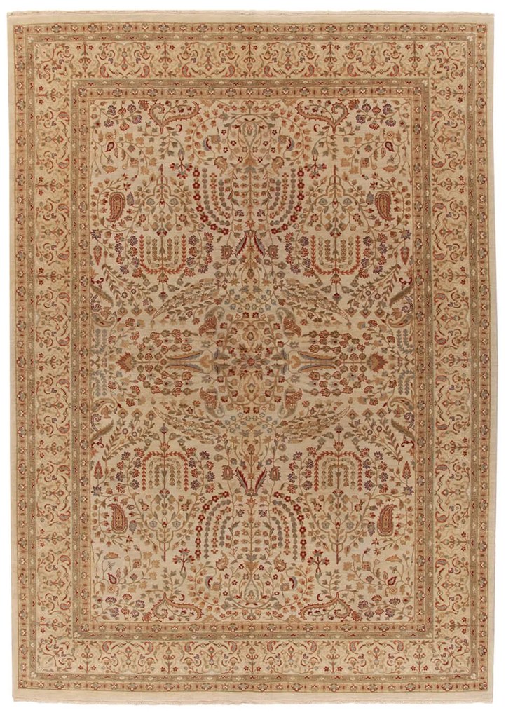 Tabriz Tappeto 200 x 280 (Indian) Annodato A Mano