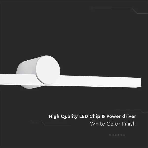 Illuminazione LED per specchio da bagno 10W/230V 3000K IP65 bianco