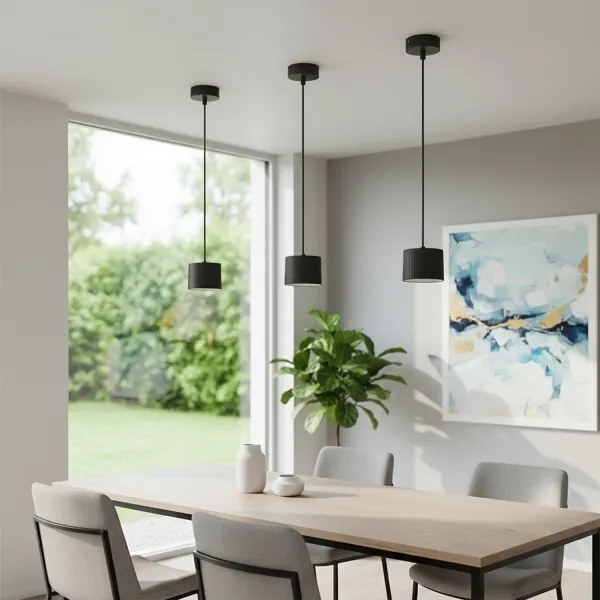 Brilagi - LED Lampadario a cavo STRIPY 1xGX53/15W/230V nero