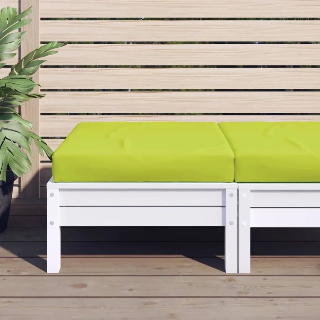 Cuscino Per Pallet Verde Brillante 60x60x8 Cm İn Tessuto Oxford /