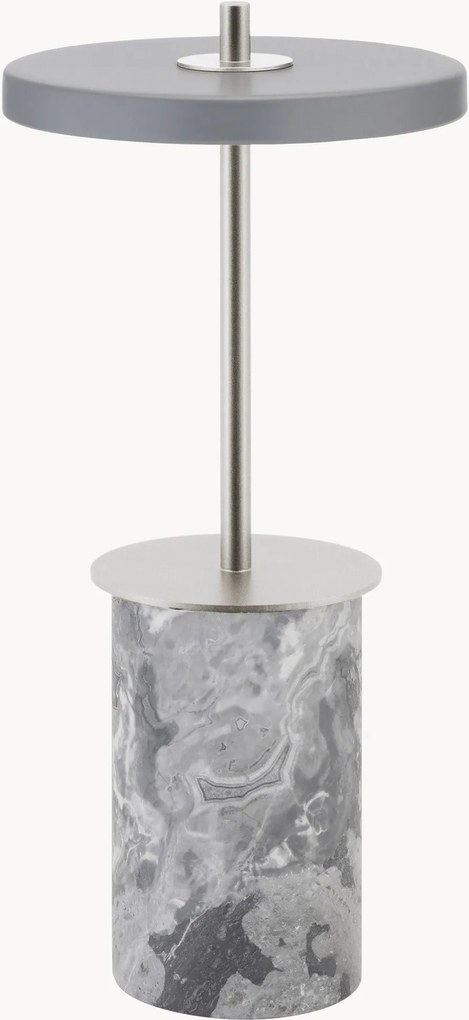 Lampada da tavolo piccola portatile a LED con luce regolabile Asteria Move Mini