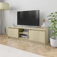 Mobile Porta TV Rovere Sonoma 120x30x35,5 cm Legno Multistrato 800570