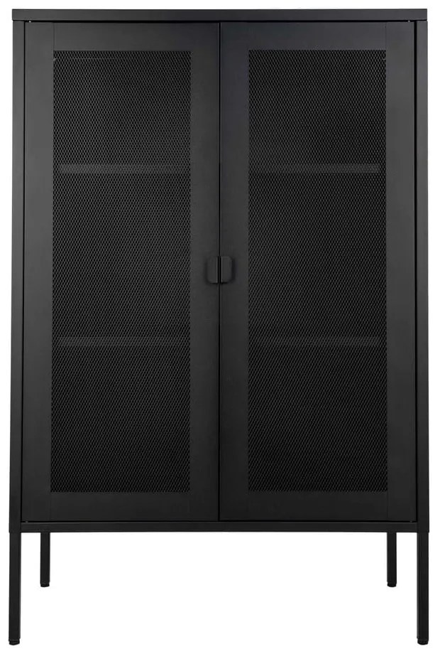 Vetrina in metallo nero 80x120 cm Melbourne - House Nordic