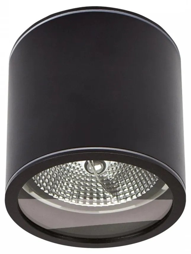 Luce Spot da bagno CHLOE AR111 1xGU10/15W/230V IP44 arrotondato nero