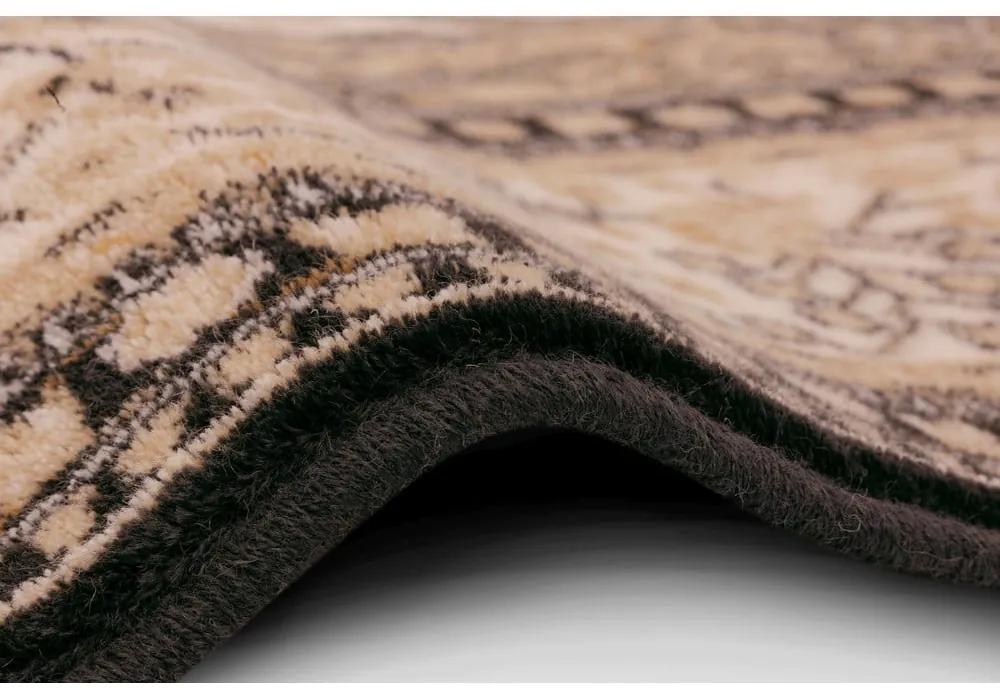 Tappeto in lana marrone chiaro 200x300 cm Charlotte - Agnella