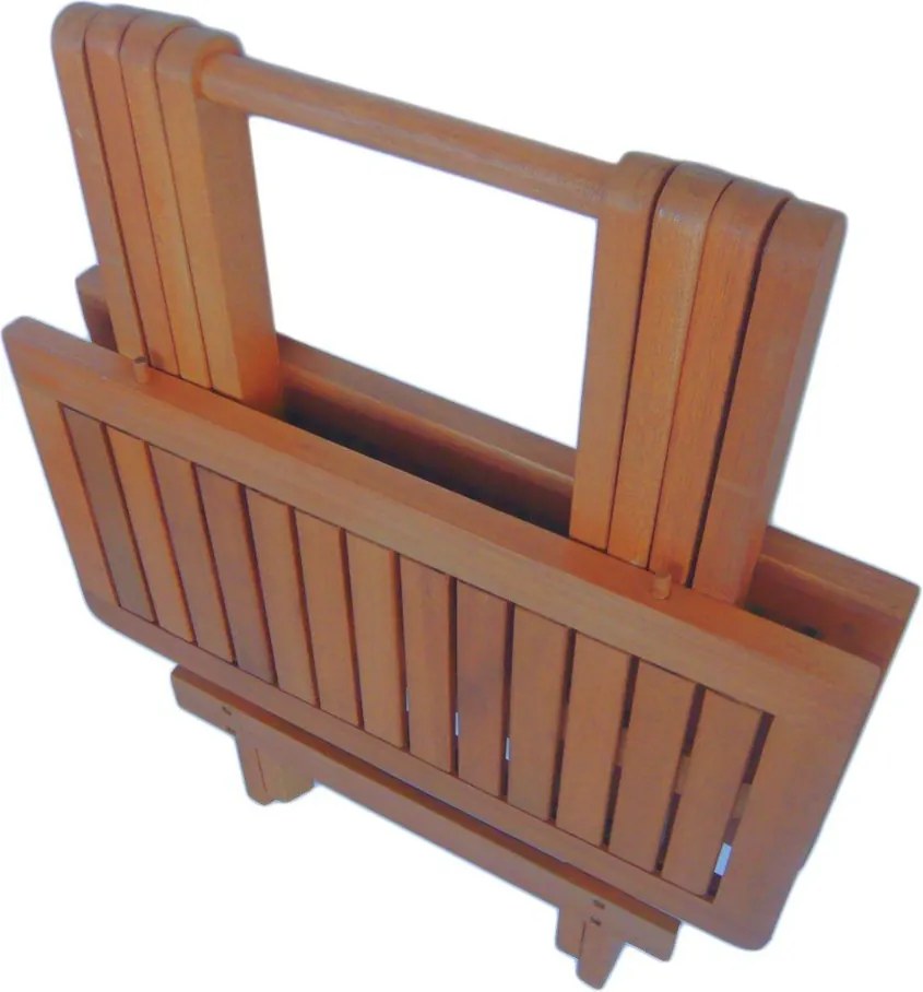 Tavolino da giardino in acacia massiccia 50x50 cm Cleveland – Garden Pleasure