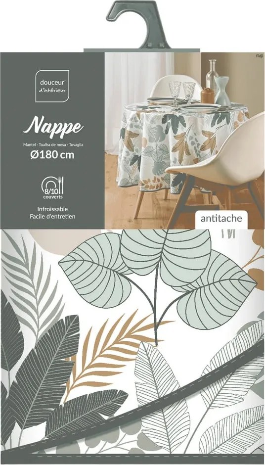 Tovaglia ø 180 cm Fidji – douceur d'intérieur
