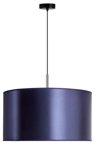 Duolla - Lampadario a sospensione con filo CANNES 1xE27/15W/230V diametro 45 cm blu/argento