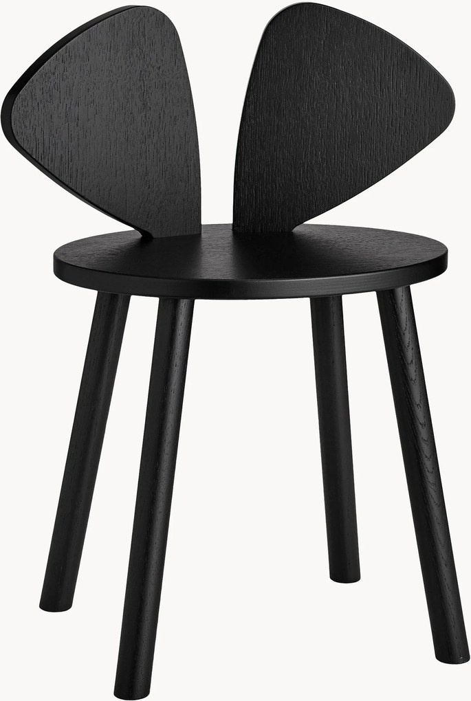 Sedia per bambini in legno di quercia Mouse