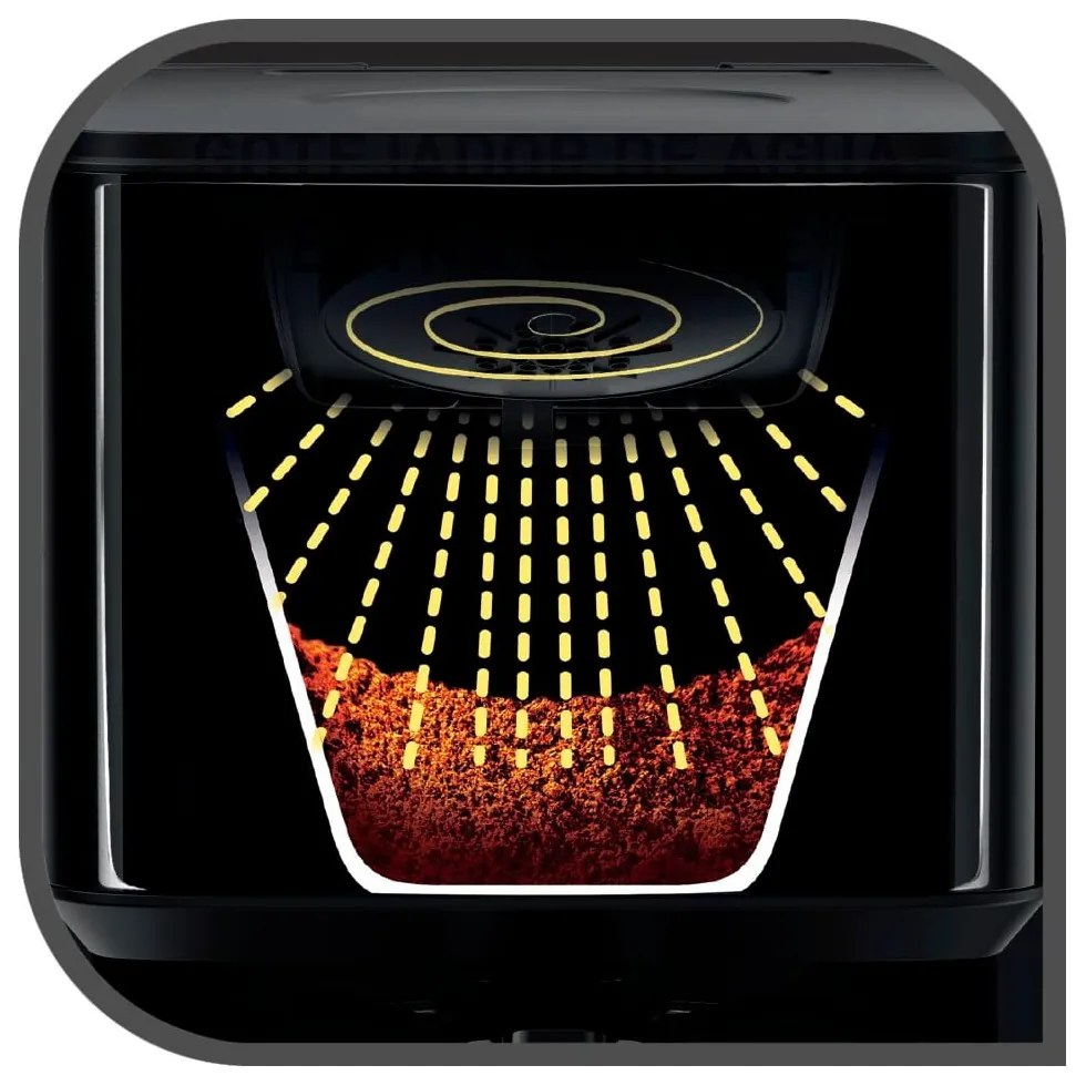 Macchina da caffè con filtro nero Smart'n'light CM600810 - Tefal