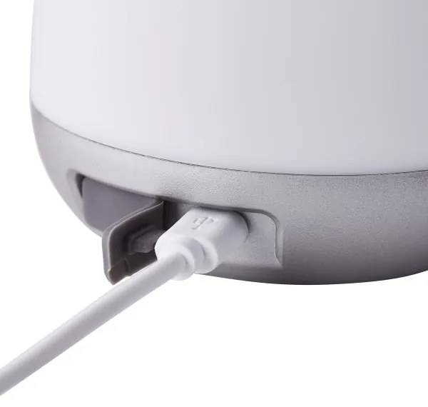 Brilliant - Lampada da tavolo LED da esterno dimmerabile GEMMA LED/1,9W/5V IP44 bianco