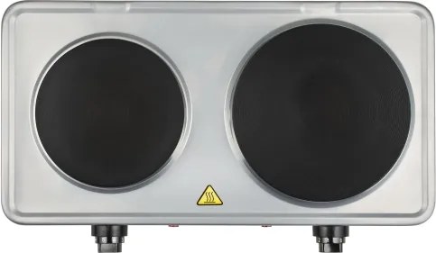 G3Ferrari G10122 - Fornello a due piastre 2500W/230V in acciaio inox