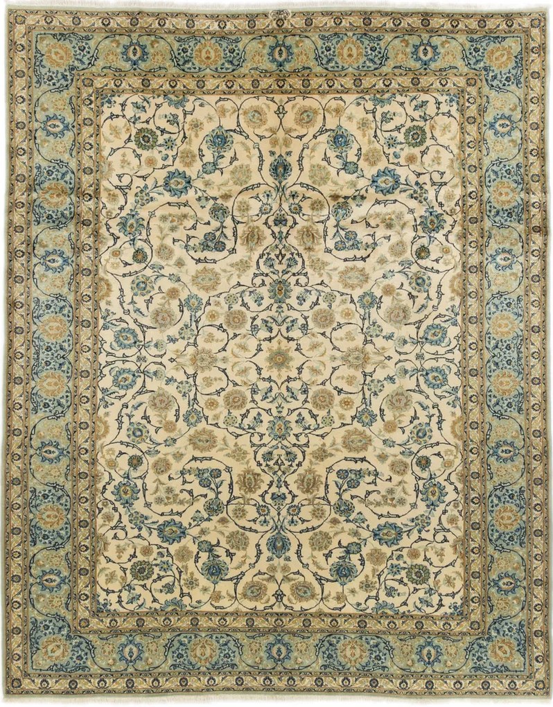 Kashan Tappeto 280x370 (Iran) Annodato A Mano
