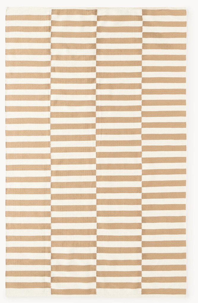 Tappeto kilim a righe tessuto a mano Donna