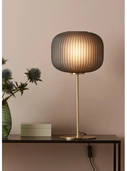 Markslöjd 107820 - Lampada da tavolo SOBER 1xE27/60W/230V ottone