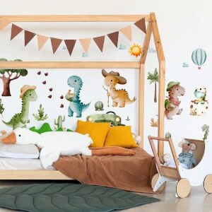 Adesivi da pareti - Bontà dei dinosauri | Inspio