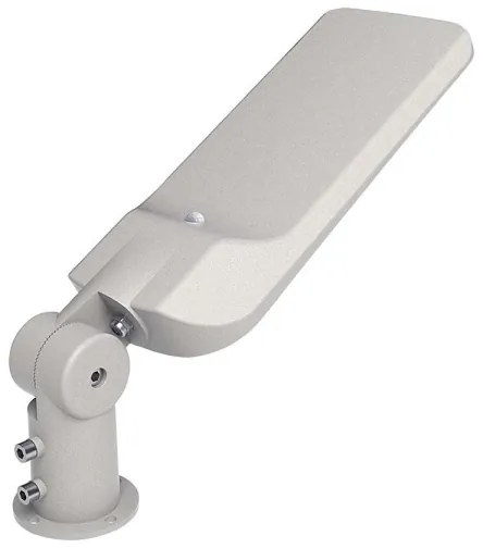 Lampione LED stradale 100W 6500K IP65 con sensore crepuscolare grigio