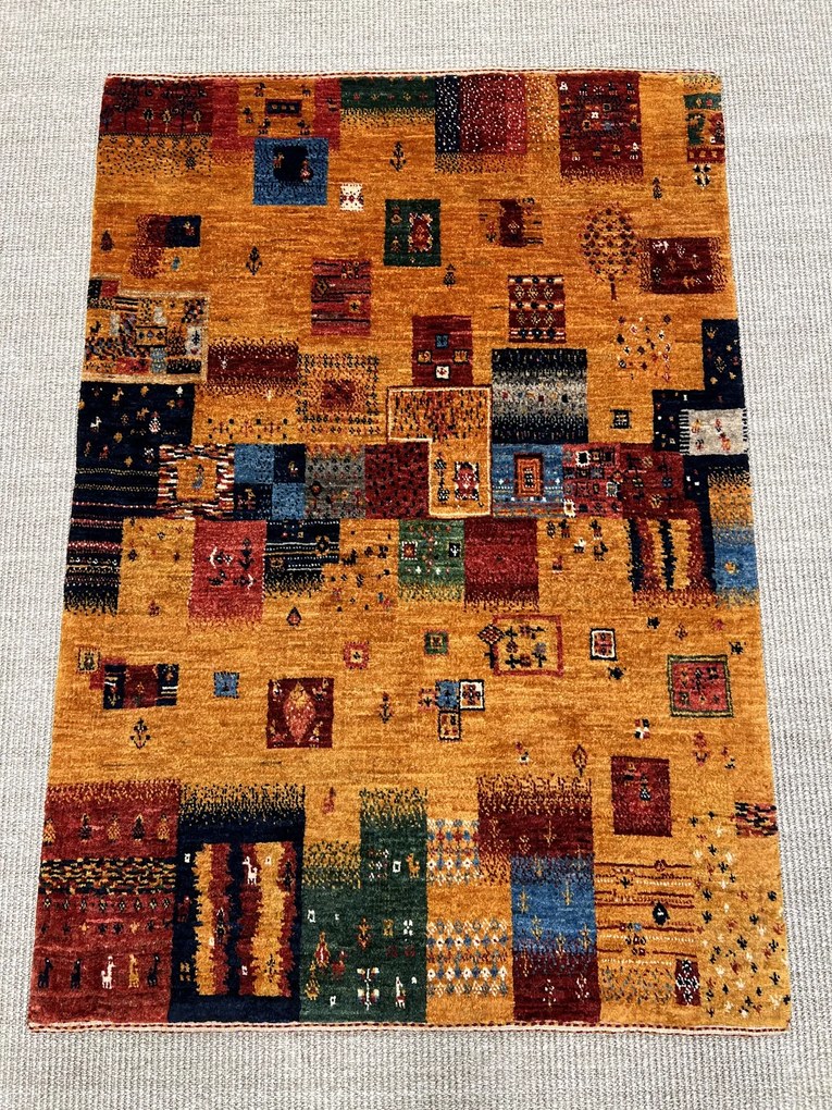 Loribaft Tappeto persiano 90 x 120 (Iran) Annodato A Mano