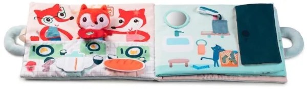 Lilliputiens - Libro tessile Buongiorno Volpe Alice