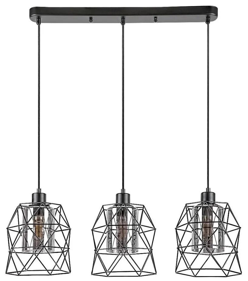 Rabalux 72113 - Lampadario a cavo EMRYS 3xE27/40W/230V