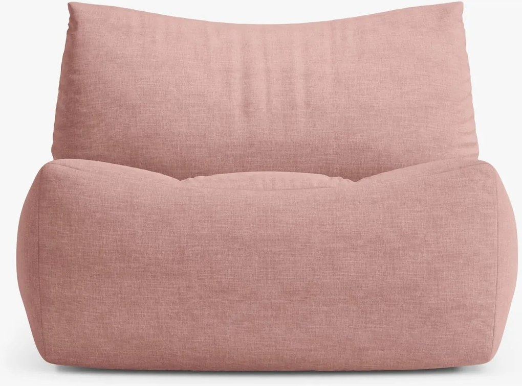 Poltrona Tove in tessuto strutturato – 83x97x70 cm