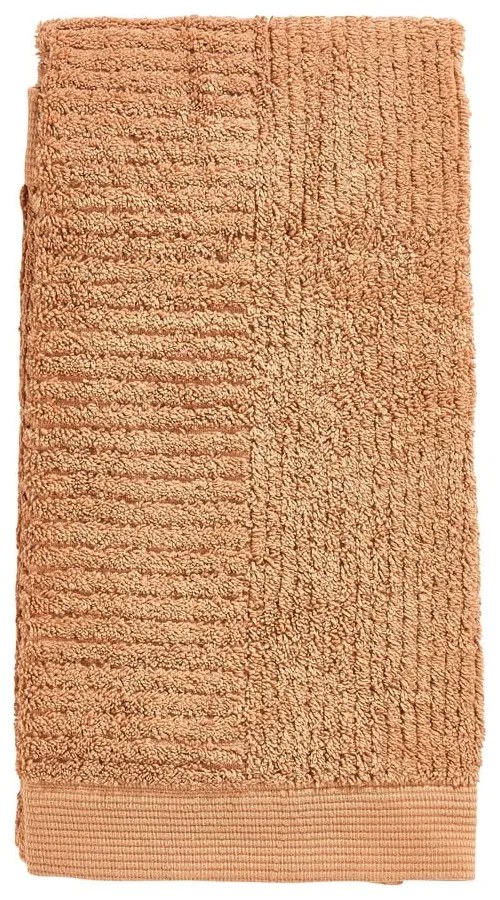 Asciugamano tipo terry giallo in cotone 50x100 cm Classic – Zone