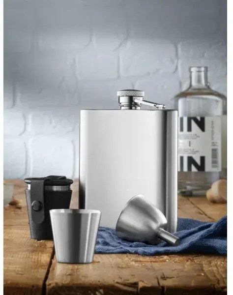 WMF - Set MANHATTAN con fiaschetta e bicchierini, 6 pezzi