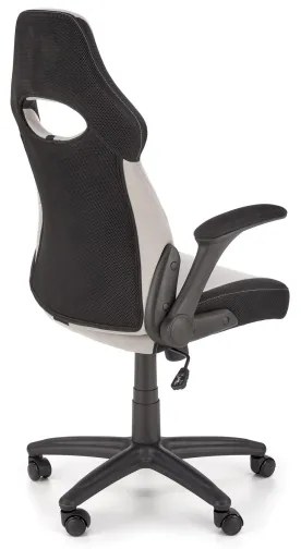 Sedia da ufficio BOB nera/grigia