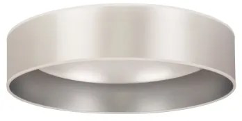 Duolla - Plafoniera LED ROLLER LED/24W/230V diametro 45 cm argento