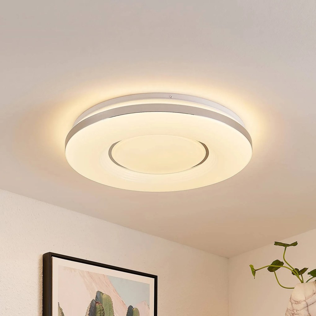 Lindby Plafoniera LED Robini, Ø 48 cm, CCT, dimmerabile