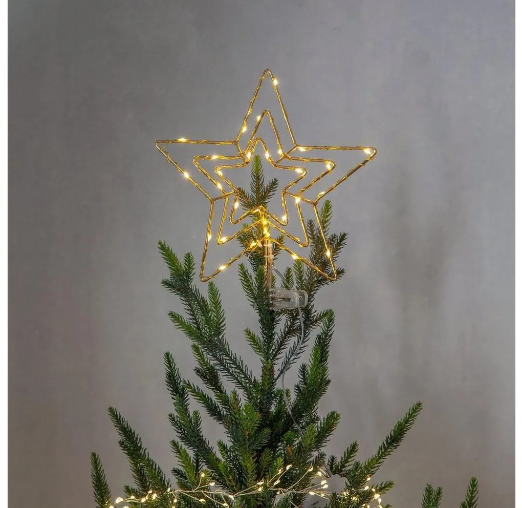 Eglo 411274 - Decorazione natalizia LED da esterno TOPSY 30xLED/0,06W/3xAA IP44