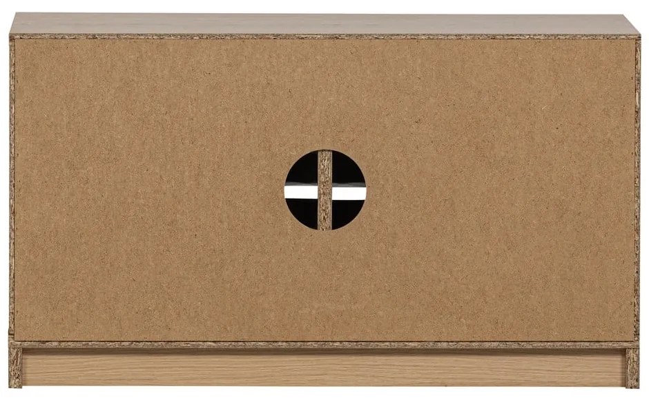 Tavolo TV modulare in rovere colore naturale 77x44 cm Modulair - vtwonen