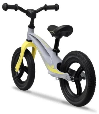 Lionelo - Bicicletta senza pedali BART TOUR grigio/giallo